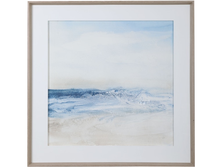 norrwood Uttermost Art Surf And Sand Framed Print 41621 at Norwood Furniture