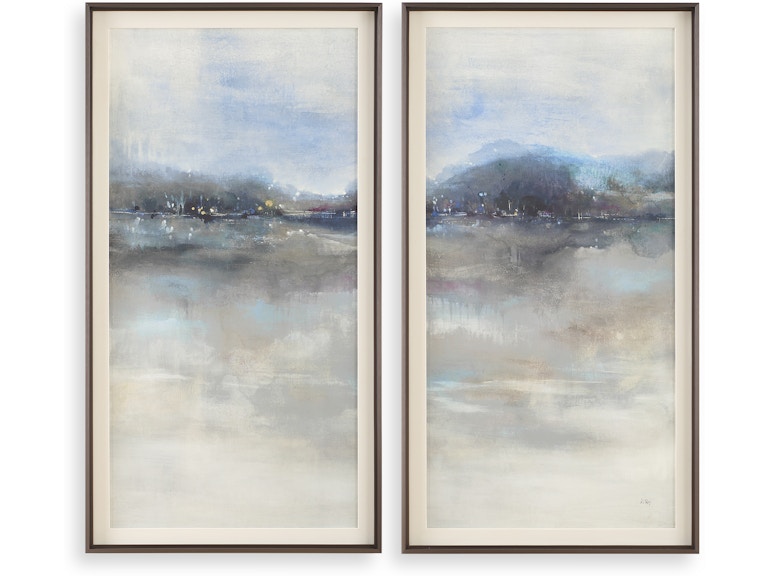 norrwood Uttermost Art Thinking Of You Landscape Prints Set/2 32380 at Norwood Furniture