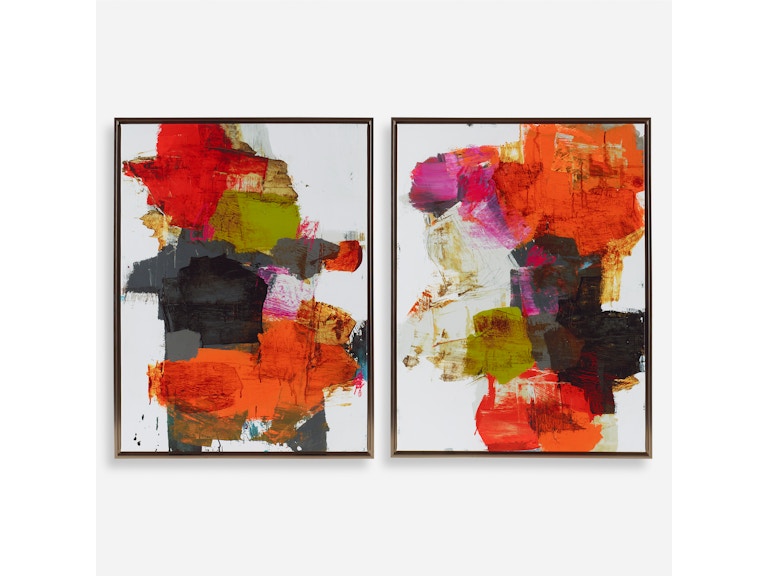 norrwood Uttermost Art Tried And True Framed Abstract Art Set/2 32369 at Norwood Furniture