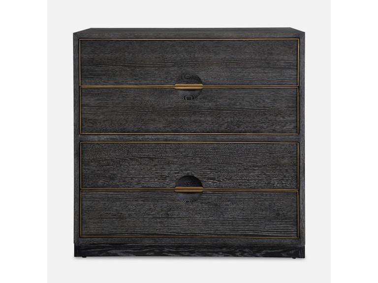 norrwood Uttermost Bedroom Besos 4 Drawer Walnut Chest 22930 at Norwood Furniture