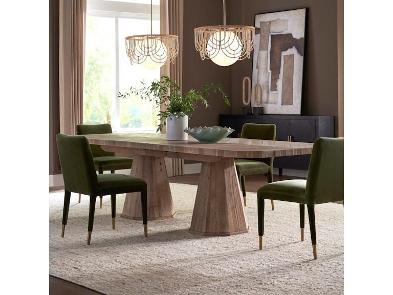 norrwood Uttermost Casual Dining Caledon Reclaimed Oak Dining Table 25297 at Norwood Furniture