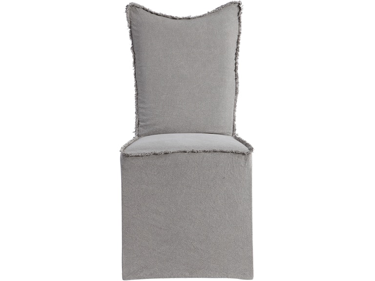 norrwood Uttermost Casual Dining Narissa Armless Chairs Set Of 2 23462-2 at Norwood Furniture