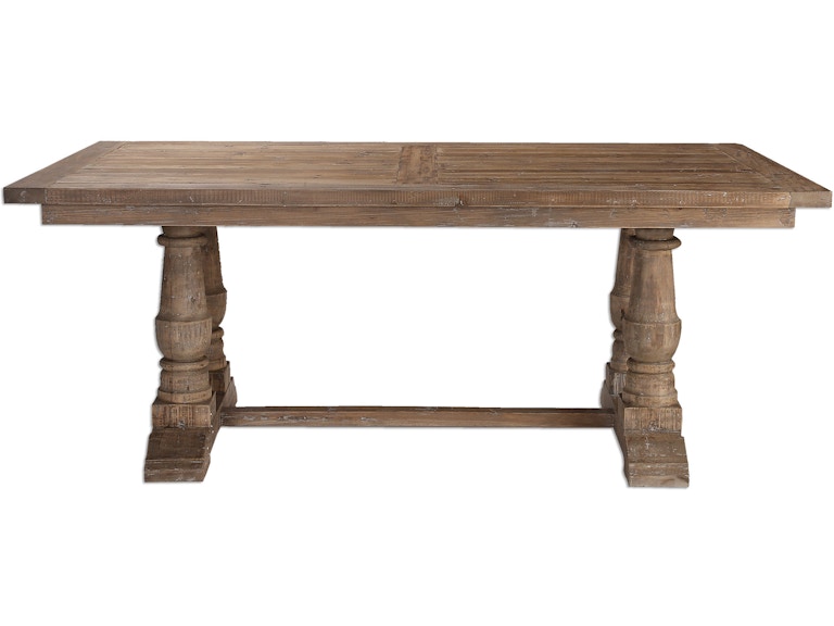 norrwood Uttermost Casual Dining Stratford Salvaged Wood Dining Table 24557 at Norwood Furniture