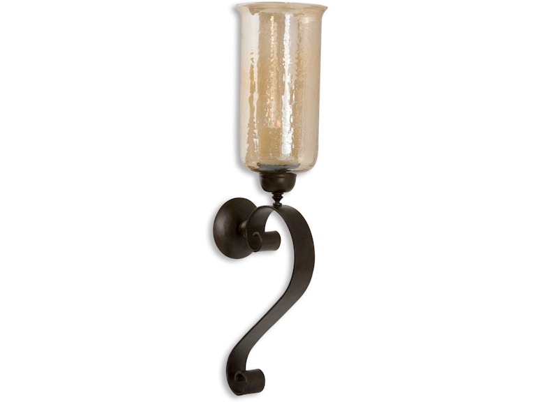 norrwood Uttermost Home Accents Joselyn Bronze Candle Wall Sconce 19150 at Norwood Furniture