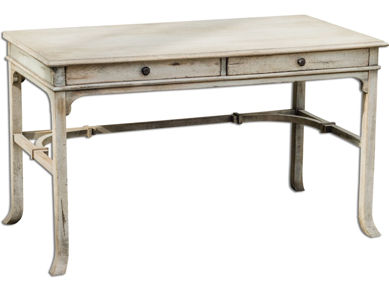 norrwood Uttermost Home Office Bridgely Aged Writing Desk 25602 at Norwood Furniture