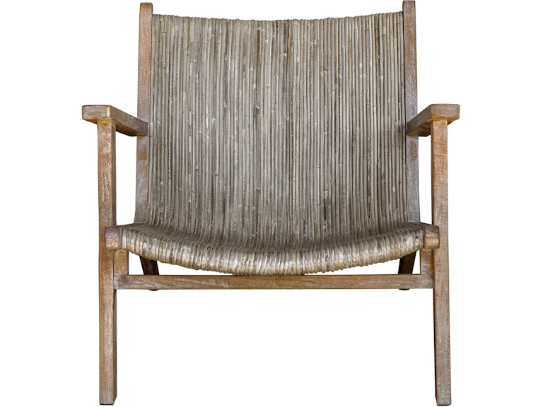 norrwood Uttermost Living Room Aegea Rattan Accent Chair 25490 at Norwood Furniture
