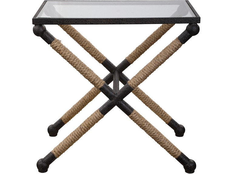 norrwood Uttermost Living Room Braddock Coastal Accent Table 24983 at Norwood Furniture