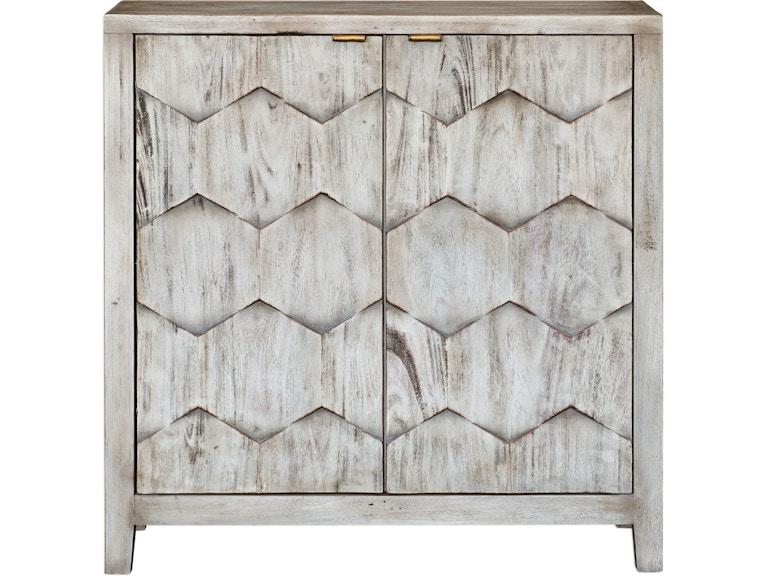 norrwood Uttermost Living Room Catori Smoked Ivory Console Cabinet 25862 at Norwood Furniture