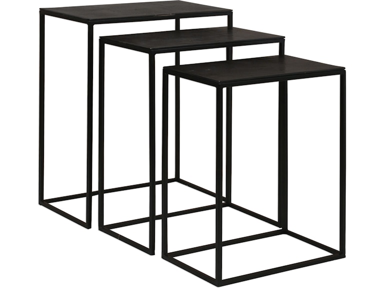 norrwood Uttermost Living Room Coreene Iron Nesting Tables Set/3 25040 at Norwood Furniture