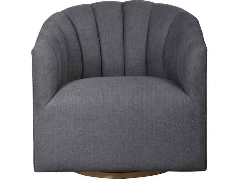 norrwood Uttermost Living Room Cuthbert Modern Swivel Chair 23536 at Norwood Furniture