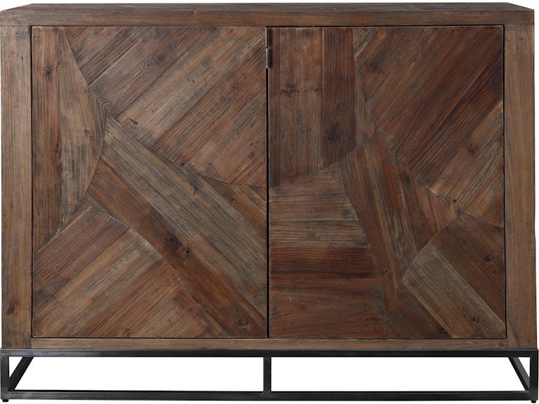 norrwood Uttermost Living Room Evros Reclaimed Wood 2 Door Cabinet 24932 at Norwood Furniture