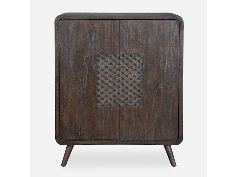 norrwood Uttermost Living Room Hausen 2 Door Mid-Century Cabinet 50014 at Norwood Furniture