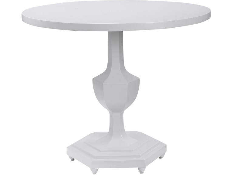 norrwood Uttermost Living Room Kabarda White Foyer Table 24945 at Norwood Furniture