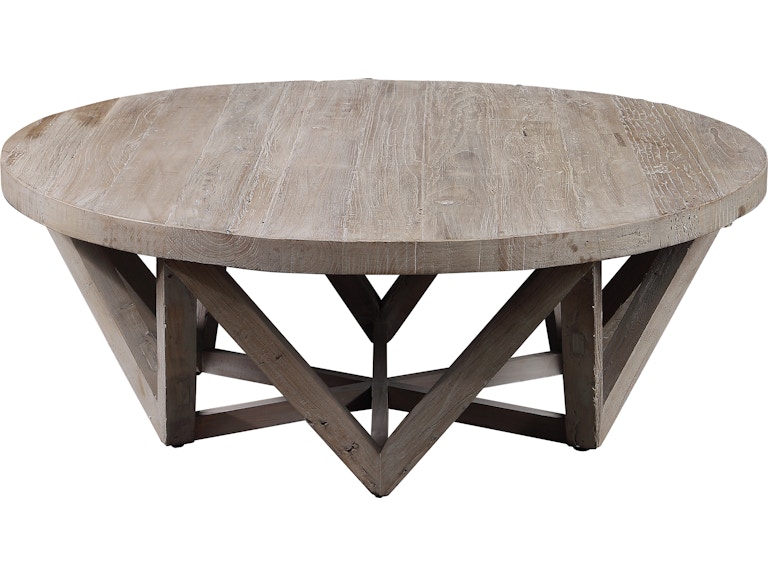 norrwood Uttermost Living Room Kendry Reclaimed Wood Coffee Table 24928 at Norwood Furniture