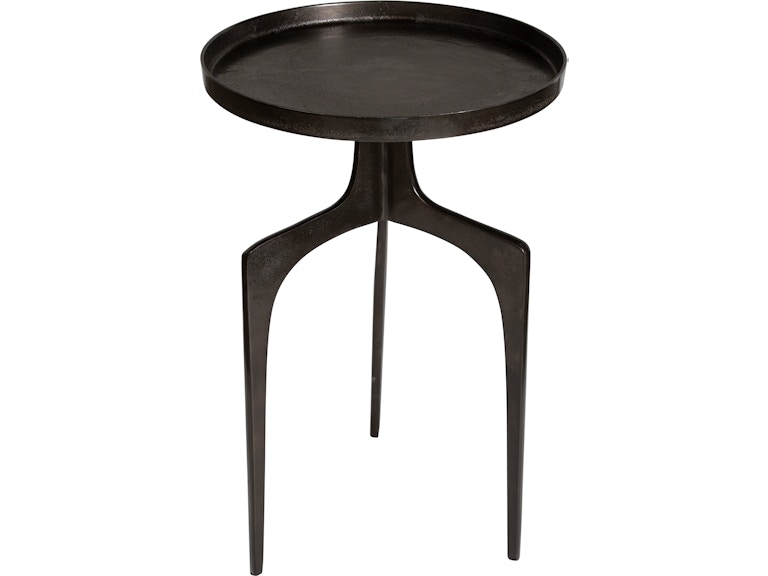 norrwood Uttermost Living Room Kenna Bronze Accent Table 25141 at Norwood Furniture