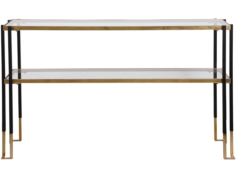 norrwood Uttermost Living Room Kentmore Modern Console Table 24978 at Norwood Furniture