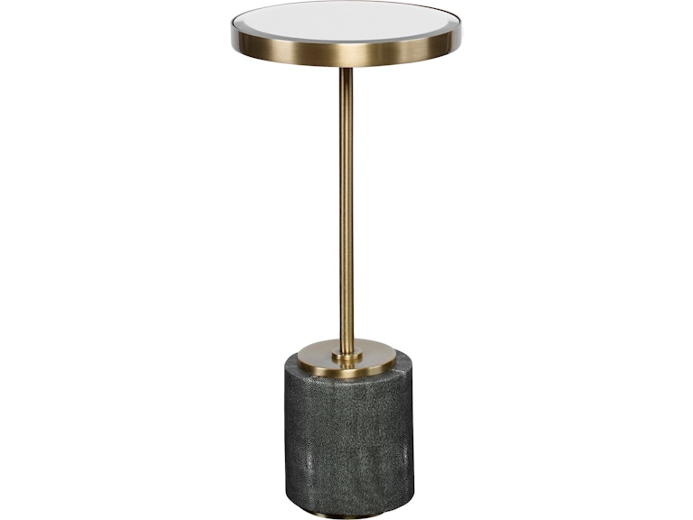 norrwood Uttermost Living Room Laurier Mirrored Accent Table 24998 at Norwood Furniture