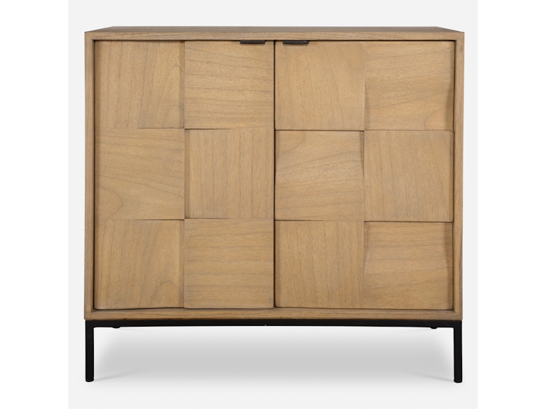 norrwood Uttermost Living Room Lorenzo Geometric 2 Door Cabinet 25568 at Norwood Furniture