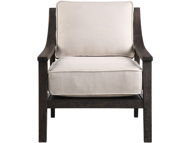 norrwood Uttermost Living Room Lyle Beige Accent Chair 23391 at Norwood Furniture