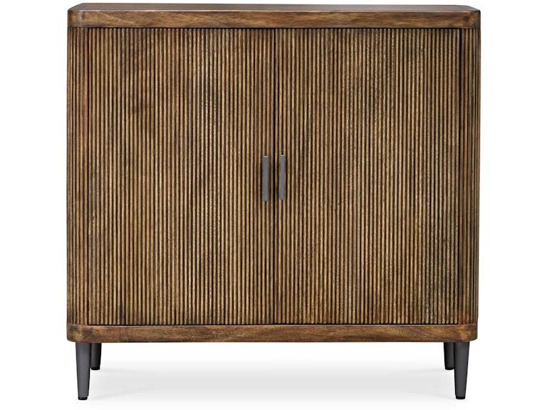 norrwood Uttermost Living Room Pinstripe Tambour 2 Door Cabinet 50256 at Norwood Furniture