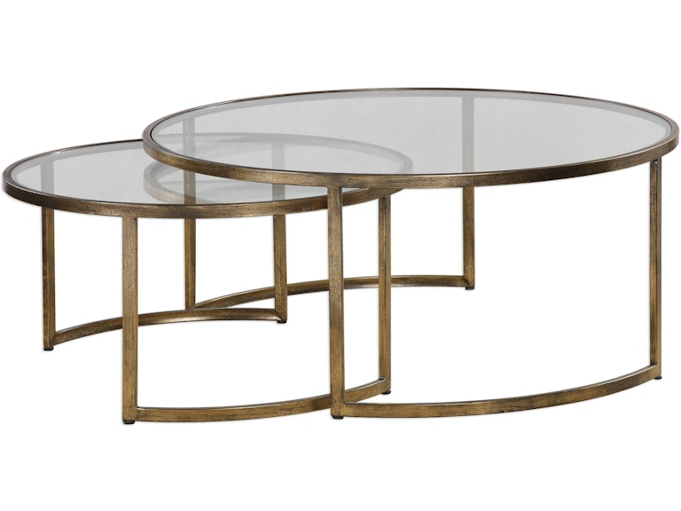 norrwood Uttermost Living Room Rhea Nested Coffee Tables Set/2 24747 at Norwood Furniture