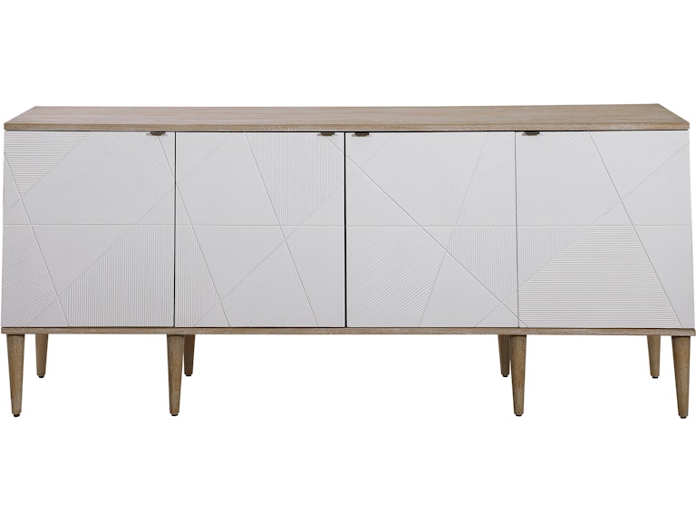 norrwood Uttermost Living Room Tightrope 4 Door Modern Sideboard Cabinet 25101 at Norwood Furniture