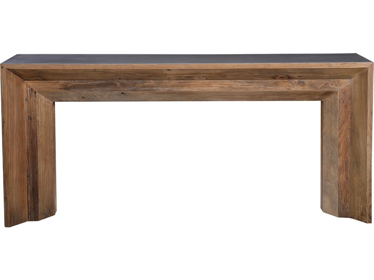 norrwood Uttermost Living Room Vail Reclaimed Wood Console Table 24987 at Norwood Furniture