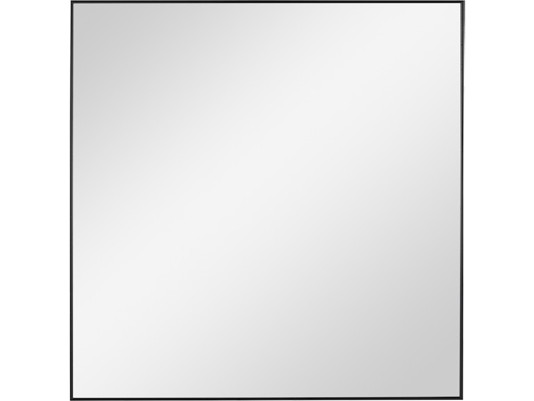 norrwood Uttermost Mirrors Alexo Black Square Mirror 09717 at Norwood Furniture