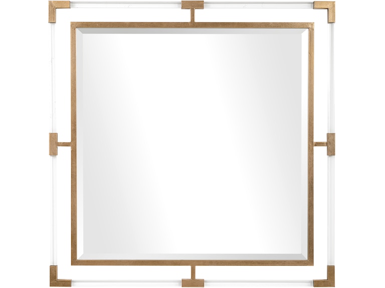 norrwood Uttermost Mirrors Balkan Golden Square Mirror 09714 at Norwood Furniture
