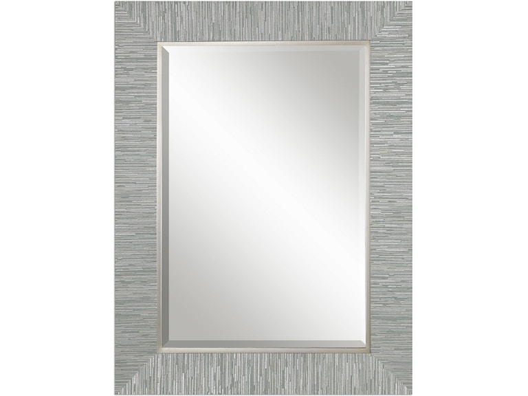 norrwood Uttermost Mirrors Belaya Gray Wood Mirror 14551 at Norwood Furniture