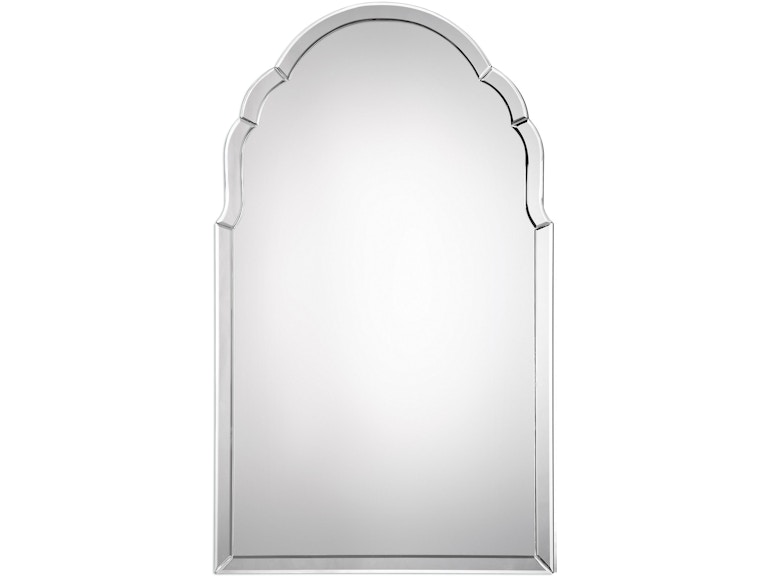 norrwood Uttermost Mirrors Brayden Frameless Arched Mirror 09149 at Norwood Furniture