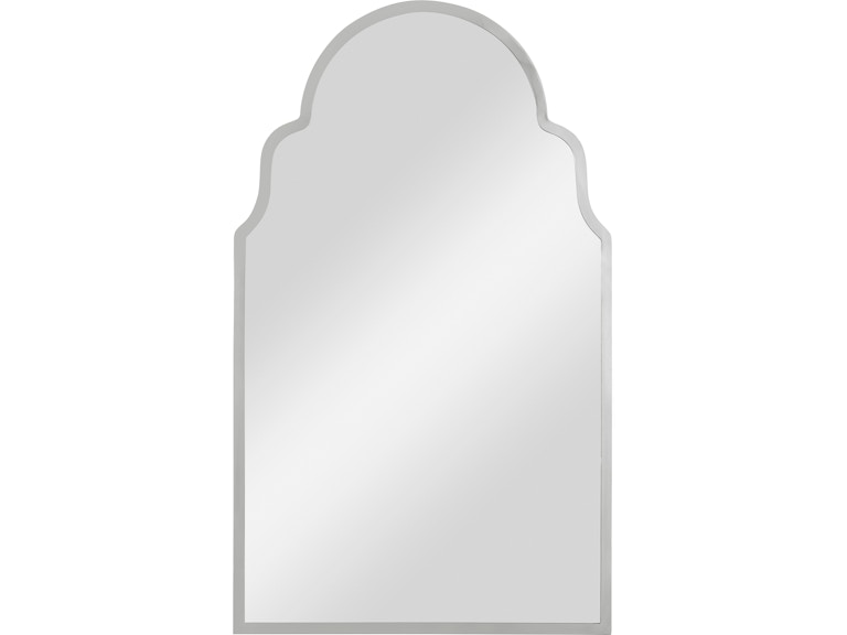 norrwood Uttermost Mirrors Brayden Nickel Arch Mirror 09697 at Norwood Furniture