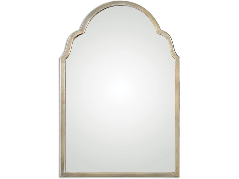 norrwood Uttermost Mirrors Brayden Petite Silver Arch Mirror 12906 at Norwood Furniture