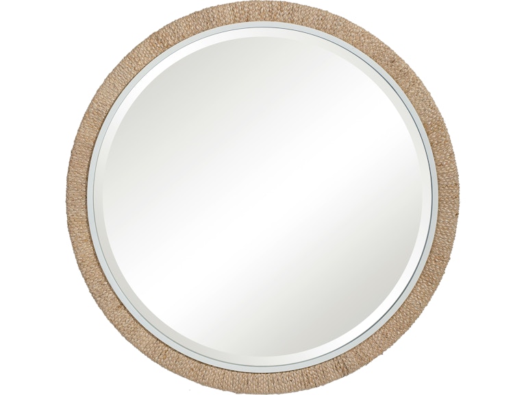 norrwood Uttermost Mirrors Carbet Round Rope Mirror 09668 at Norwood Furniture