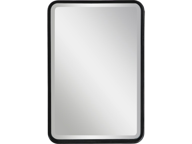 norrwood Uttermost Mirrors Croften Black Vanity Mirror 09573 at Norwood Furniture