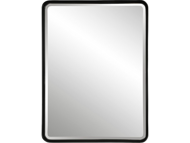 norrwood Uttermost Mirrors Crofton Black Large Mirror 09738 at Norwood Furniture