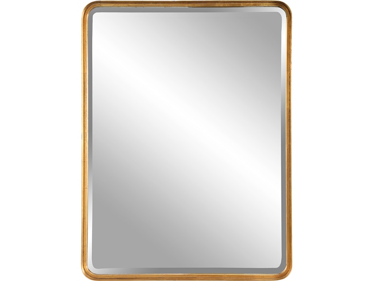 norrwood Uttermost Mirrors Crofton Gold Large Mirror 09739 at Norwood Furniture