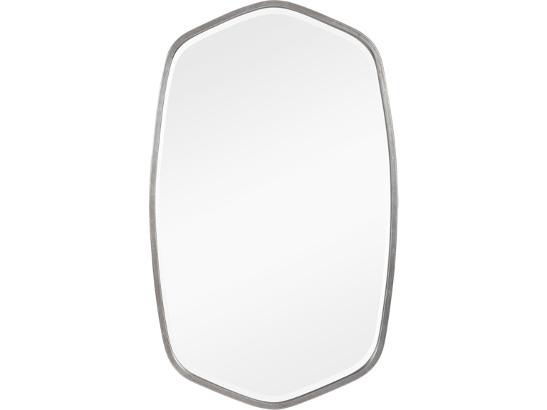 norrwood Uttermost Mirrors Duronia Brushed Silver Mirror 09703 at Norwood Furniture
