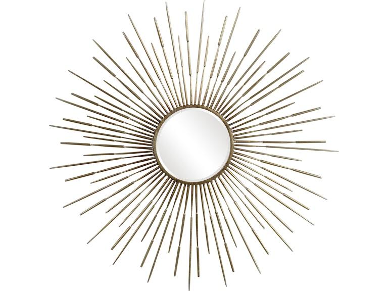 norrwood Uttermost Mirrors Golden Rays Starburst Mirror 09602 at Norwood Furniture