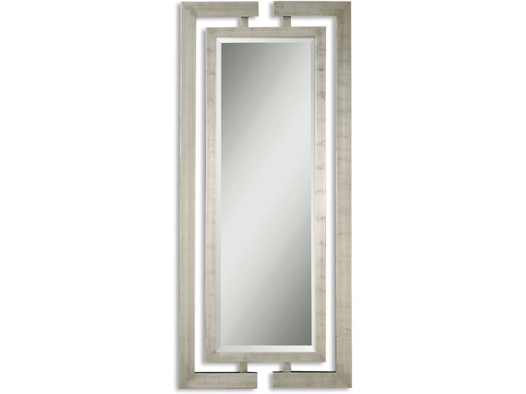 norrwood Uttermost Mirrors Jamal Silver Mirror 14097 B at Norwood Furniture
