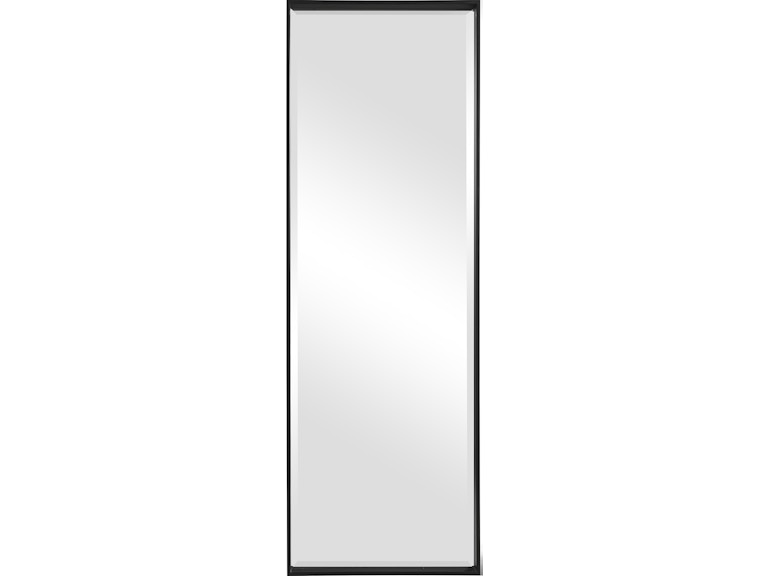 norrwood Uttermost Mirrors Kahn Oversized Black Rectangular Mirror 09712 at Norwood Furniture
