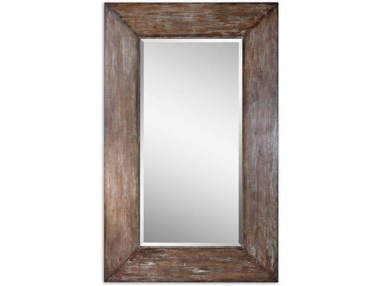 norrwood Uttermost Mirrors Langford Large Wood Mirror 09505 at Norwood Furniture