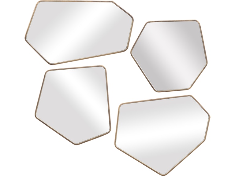 norrwood Uttermost Mirrors Linneah Modern Mirrors Set/4 09616 at Norwood Furniture