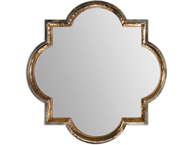 norrwood Uttermost Mirrors Lourosa Gold Mirror 12862 at Norwood Furniture