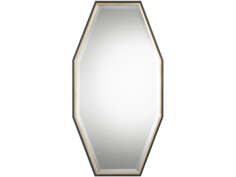 norrwood Uttermost Mirrors Savion Gold Octagon Mirror 09258 at Norwood Furniture