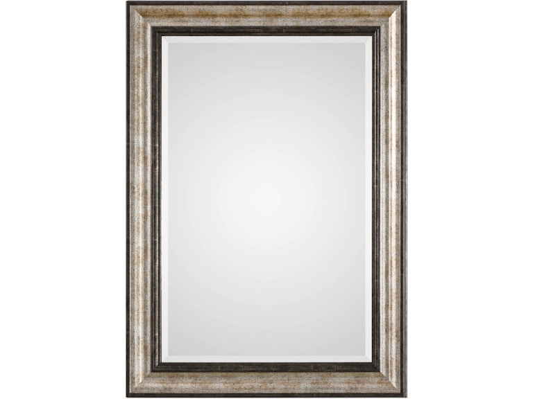 norrwood Uttermost Mirrors Shefford Antiqued Silver Mirror 09366 at Norwood Furniture