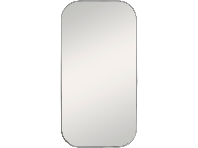 norrwood Uttermost Mirrors Taft Polished Nickel Mirror 09719 at Norwood Furniture