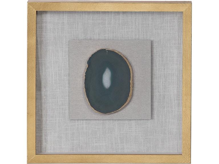 norrwood Uttermost Wall Decor Keeva Agate Stone Shadow Box 04187 at Norwood Furniture