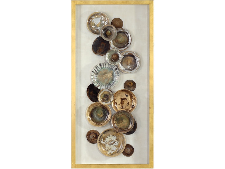 norrwood Uttermost Wall Decor Myla Antique Plate Shadow Box 04152 at Norwood Furniture