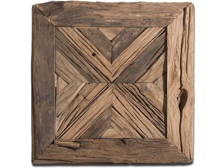 norrwood Uttermost Wall Decor Rennick Reclaimed Wood Wall Art 04014 at Norwood Furniture